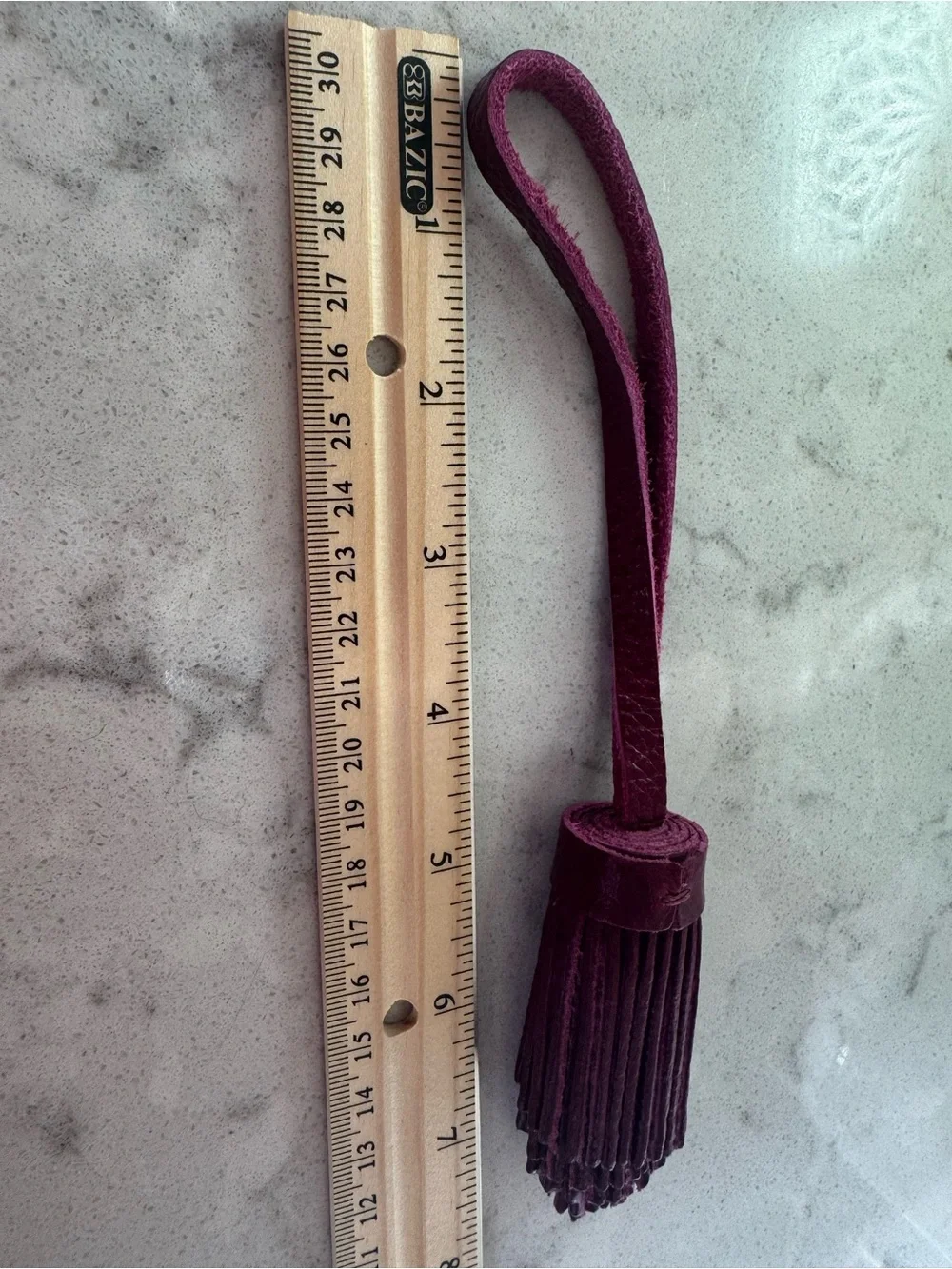 Portland Leather Goods Tassel Purse/Handbag Charm/Flair NEW - Picture 5 of 5